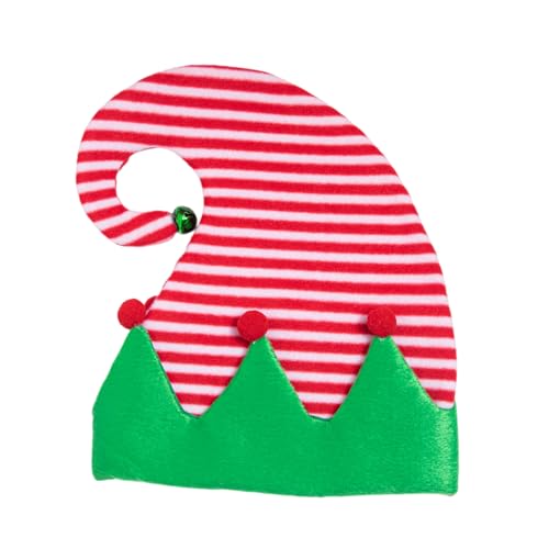 LEIDJGUN Slouch Baggy Hat Caps für Weihnachten Foto Requisiten Fröhliche Charakter Kostüm Mischievous Caps Hut Santa Helfer von LEIDJGUN