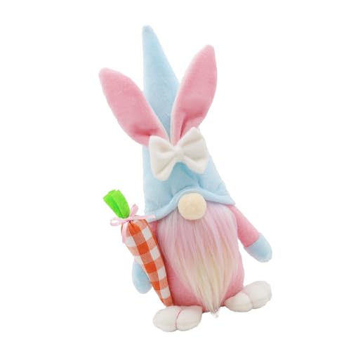 Ostern Kaninchen Ostern Karotten Frühling Gesicht weniger Puppen Urlaub Puppen Party Dekorationen Supplies von LEIDJGUN