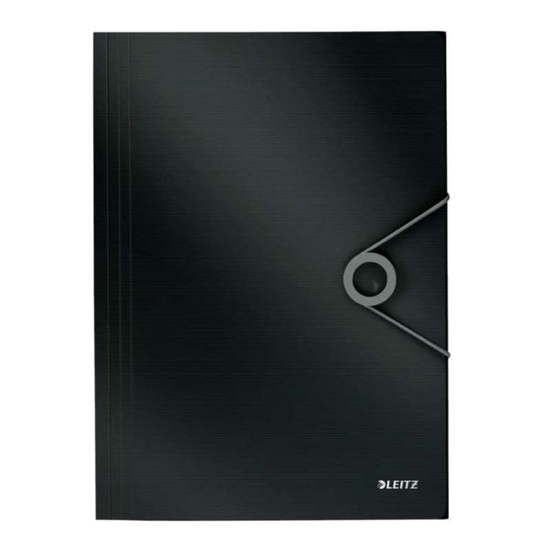 LEITZ Eckspanner / Ordnungsmappe Solid DIN A4, Sets Einzeln, Ausführung 3-Fächer, Farbe schwarz LEITZ Eckspanner / Ordnungsmappe Solid DIN A4, Sets Einzeln, Ausführung 3-Fächer, Farbe schwarz von LEITZ