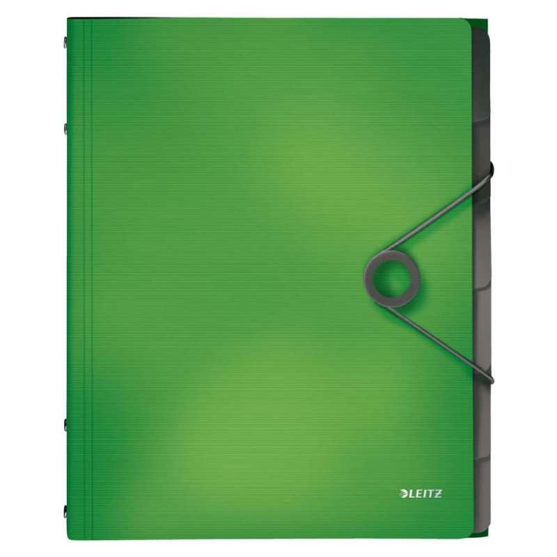 LEITZ Eckspanner / Ordnungsmappe Solid DIN A4, Sets Einzeln, Ausführung 6-Fächer, Farbe hellgrün LEITZ Eckspanner / Ordnungsmappe Solid DIN A4, Sets Einzeln, Ausführung 6-Fächer, Farbe hellgrün von LEITZ