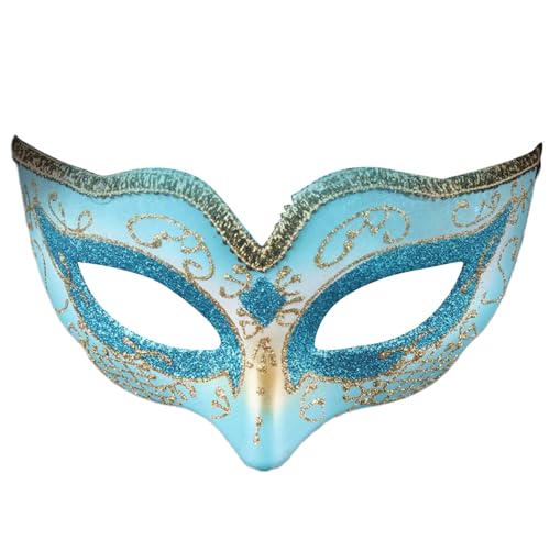 LEJIAJU Maskerade für Frauen, Karneval, Party, Halloween, Cosplay, Augenmaske, halbes Zubehör von LEJIAJU