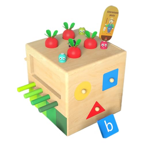 LEJIAJU Pädagogische Puzzle Box Geometrisches Einsteckspielzeug Block Set Für Vorschul Sensorik Erleuchtungen Jungen Und Mädchen Lernspielzeug von LEJIAJU