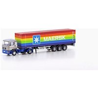 LEMKE COLLECTION LC4066 1:160 Minis MAN F90 Container-Sattelzug MAERSK von LEMKE COLLECTION