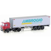 LEMKE COLLECTION LC4071 1:160 Minis MAN F90 Gardinenplanen-Sattelzug Ambrogio von LEMKE COLLECTION