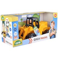 LENA® 2048 GIGA TRUCKS Schaufellader, schwarz/gelb, im Karton von LENA®