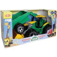 LENA® 2123 GIGA TRUCKS Traktor mit Schaufel und Anhänger, im Karton von LENA®