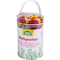 LENA® 32004 Holzperlen Tasche, pink von LENA®