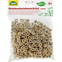 LENA® 32005 Holz-Buchstabenwürfel, 300-teilig von LENA®