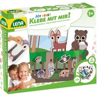 LENA® 42631 Klebe mit mir Wald-Tiere von LENA®