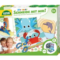 LENA® 42632 Schneide mit mir Meeres-Tiere von LENA®