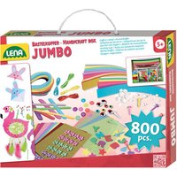 LENA® 42664 Bastelkoffer Jumbo pink, 800 Teile von LENA®