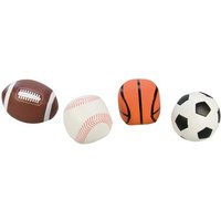 LENA® 62164 Soft-Sportbälle 4er-Set, 10 cm, Netz von LENA®