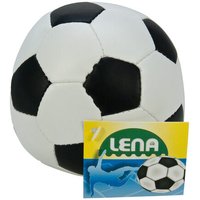 LENA® 62175 Soft-Fußball schwarz-weiß Ø 10 cm von LENA®