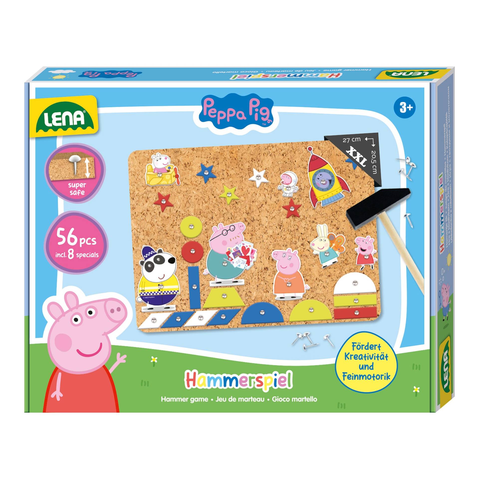 Lena Peppa Pig Hammerspiel Peppa Pig von LENA