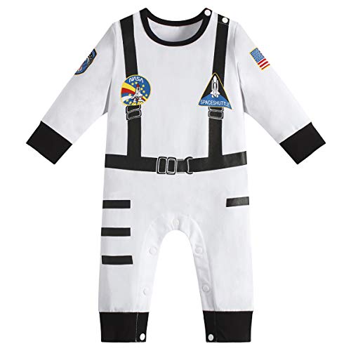 Paddy Field Clothes Classic Classic Outfits baby-boys, Astronaut, 0-3 Monate von LENSOUS