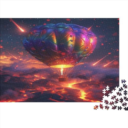 Heißluftballon Puzzle 1000 Teile Erwachsene Puzzles Für Erwachsene Klassische Puzzles 1000 Teile Erwachsene Puzzlespiel Schwer Pädagogisches Spielzeug Erwachsene Kinder Puzzel 1000pcs (75x50cm) von LENTLY