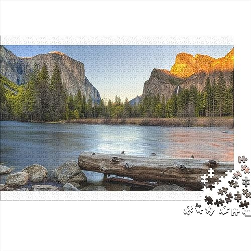 Natürliche Landschaften Jigsaw Puzzles Für Erwachsene Puzzle EduKatzeional Family Challenging Games Home Decoration Puzzle Learning EduKatzeional Toys As Weihnachten Birthday Gifts 1000pcs (75x50cm) von LENTLY