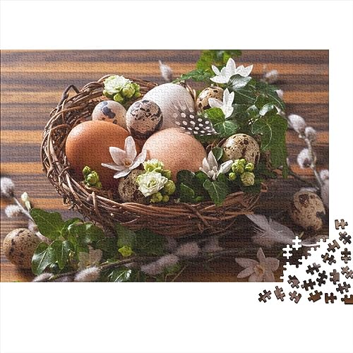 Ostern Personalisierte Foto-Puzzle: Bewahren Sie Erinnerungen Individuelle Herausfordernde Spiele Puzzle Von Ihrem Bild Holzpuzzle Puzzles Für Erwachsene 500pcs (52x38cm) von LENTLY