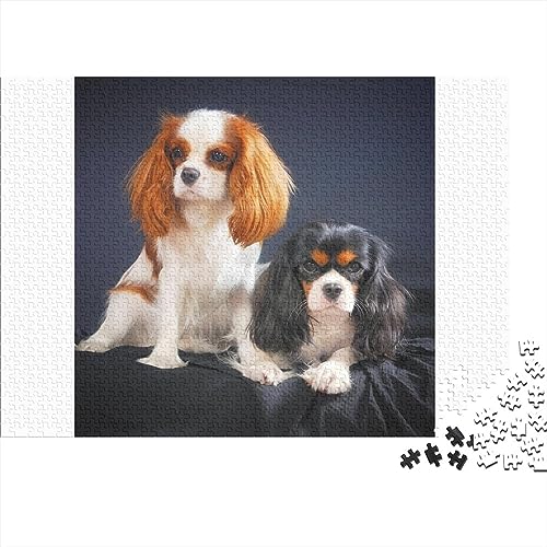 Spaniel Personalisierte Foto-Puzzle: Bewahren Sie Erinnerungen Individuelle Herausfordernde Spiele Puzzle Von Ihrem Bild Holzpuzzle Puzzles Für Erwachsene 1000pcs (75x50cm) von LENTLY