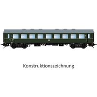 LENZ 41180-01 SPUR 0 Reko-Wagen B4mgl 2.Klasse, DR, Ep. III von LENZ