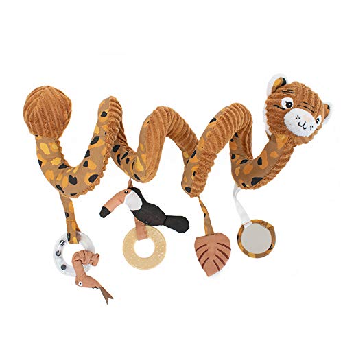 Les Déglingos 36230 Muchachos das Lama Spirale für Aktivitäten, Ocker/Speculos der Tiger, 15 cm (Lot de 1) von LES DÉGLINGOS