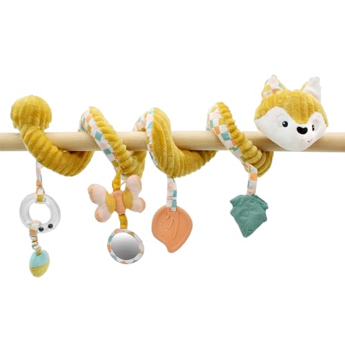 LES DÉGLINGOS Aktivitätsspirale Fuchs, Spielzeug für Babys mit Sound- und Touch-Aktivitäten, 40 cm, Senf LES DÉGLINGOS Aktivitätsspirale Fuchs, Spielzeug für Babys mit Sound- und Touch-Aktivitäten, 40 cm, Senf von LES DÉGLINGOS