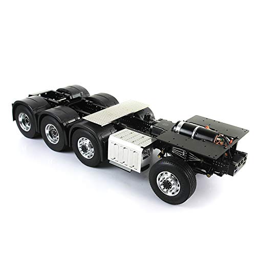 LESU 1/14 RC Traktor LKW 8 * 8 Schwerlast Metall Chassis Motor Servo W/O Ausrüstungsständer DIY 3363 1851 LKW Maschinenmodell von LESU