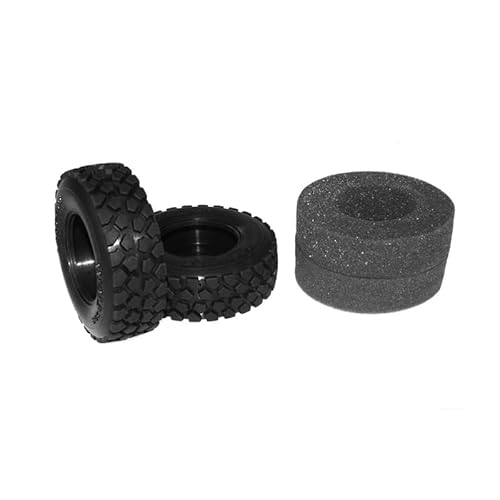 LESU Breite Gummireifen B 1 Paar mit schwammigem 1/14 RC Traktor Truck Modell DIY Tamiyaya Auto Modell LESU Breite Gummireifen B 1 Paar mit schwammigem 1/14 RC Traktor Truck Modell DIY Tamiyaya Auto Modell von LESU