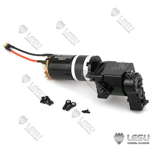 LESU Metall Getriebe Getriebe 2 Gang für 1/14 RC Traktor Truck Dumper Modell Zubehör von LESU