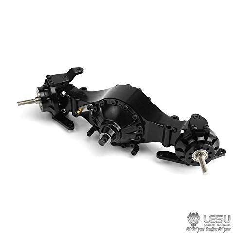 Lesu Metall Vorderachse Differentialsperre RC 1/14 Traktor Auto Q9014 Tmy Modell von LESU