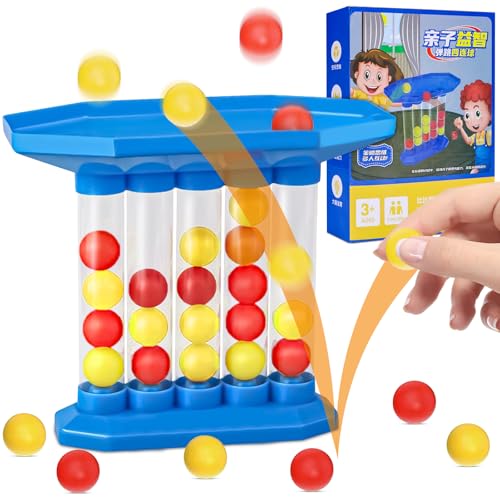 LETTERASHQP Bouncing Ball Tischspiel Bounce Off Game Hüpfballspiel Partys Bounce Ball Multiplayer Spiele für Erwachsene, Kinder, Party, Geburtstag von LETTERASHQP