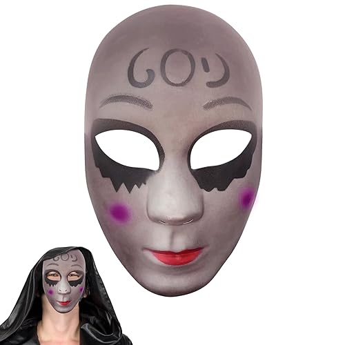 LETTERASHQP Purge Maske God, Halloween Maske,Purge Paar Maske für Halloween,Karneval,Kostüm-Cosplay-Party,Mann und Frauen von LETTERASHQP