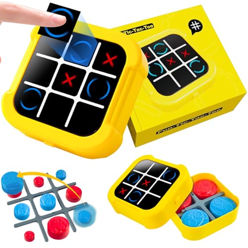 LETTERASHQP Tic TacToe Elektronisch Tik Tak Toe Tic Tac Toe Spiel Elektronische Spielekonsole Smart Games Tragbare Elektronische Spielkonsol Gedächtnisspiele für Erwachsene Kinder Geschenk LETTERASHQP Tic TacToe Elektronisch Tik Tak Toe Tic Tac Toe Spiel Elektronische Spielekonsole Smart Games Tragbare Elektronische Spielkonsol Gedächtnisspiele für Erwachsene Kinder Geschenk von LETTERASHQP