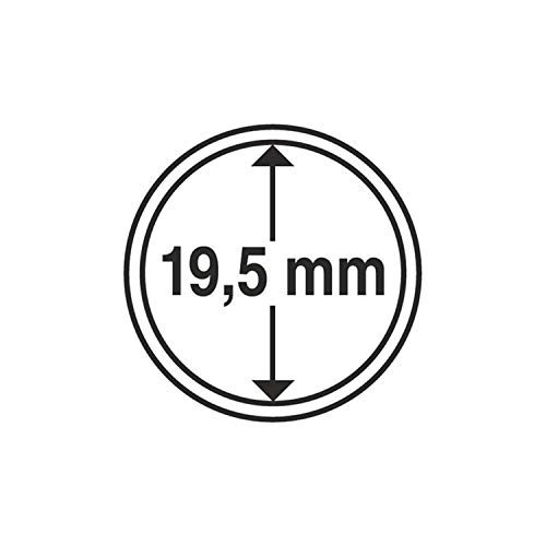 10 x Leuchtturm CAPS19.5 10 Münzkapseln 19,5 mm von LEUCHTTURM1917