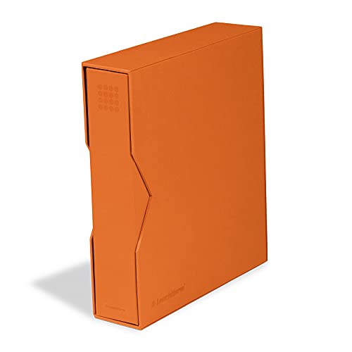 Leuchtturm Ringbinder Optima PUR, inkl. Schutzkassette, orange von LEUCHTTURM1917