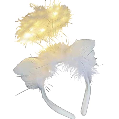 LEYILE LED-Kopfschmuck für ausgefallene Cosplay, Neujahr, Party, Halloween, Kindergeschenk von LEYILE