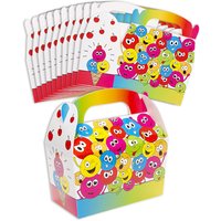 12 Lachgesichter Geschenkschachteln, 12,5cm x 12cm x 6cm von LG-Imports