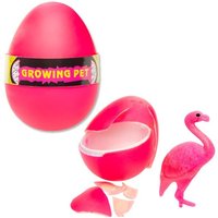 Cooles Mitgebsel - Schlüpf Ei "Flamingo", pink und süß, 1 Stk, 6cm von LG-Imports