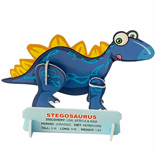 Dinosaurier-Puzzle 3D 10 Stück // Mitgebsel Kindergeburtstag Dinosaurier // Wurfartikel von LG-Imports