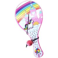 Einhorn Paddleball-Spiel, 1 Stk, 12,5cm x 6cm - Mitgebsel von LG-Imports