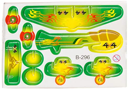 Flugzeug-Puzzle 3D 10 Stück // MItgebsel Kindergeburtstag // Wurfartikel von LG-Imports