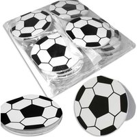 Großpack Fußball-Notizblöcke 8cm, 48 Stück, Mitgebsel für Fußballparty von LG-Imports