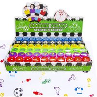 Großpack Fußball Stempel, 60 Stk, 4cm von LG-Imports