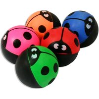 Marienkäfer Flummiball 1 Stück, 3cm, Hüpfball in verschiedenen Farben von LG-Imports