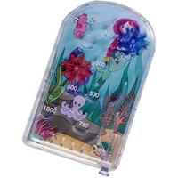 Meerjungfrau Flipperspiel, 1 Stk, 13,5cm, Mini Pinball für unterwegs von LG-Imports