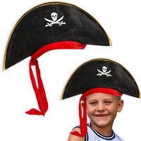 Piratenhut für Kinder-Piratenkostüm für Fasching oder Mottoparty, 1 Stück von LG-Imports