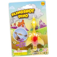 Schleuder-Dinosaurier aus Gummi, 1 Stück von LG-Imports