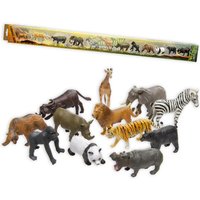 Wilde Tiere Spielfiguren im 12er Pack, ca. 5cm x 4cm von LG Imports