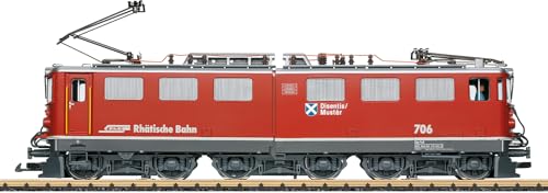 LGB 22065 G E-Lok Ge 6/6 II, RhB, Ep. VI, DC-MFX-Sound, Kunststoff, Modellbahn-Skulptur, Lokomotive, Eisenbahn von LGB