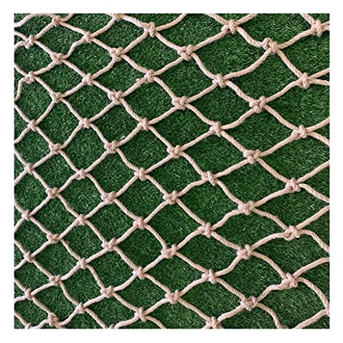 LGHLZGVF Garten Netz Sicherheitsnetz Dekoratives Seilnetz, Treppenbalkon Kindergeländer Sicherheitsnetz, Ladungsfallschutznetz(10X10cm,1x4m(3.28X13.12ft)) von LGHLZGVF